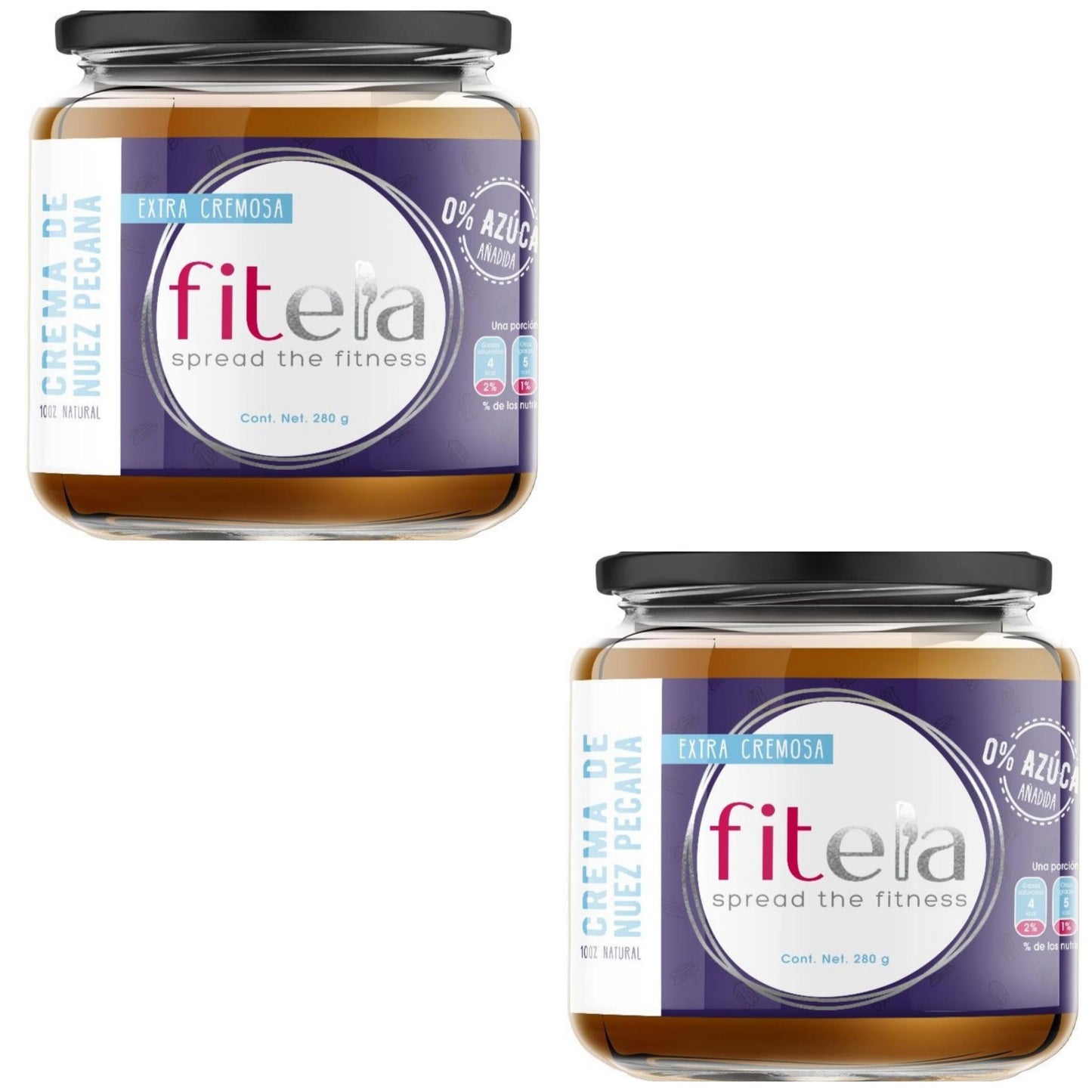 2 TARROS DE NUEZ PECANA