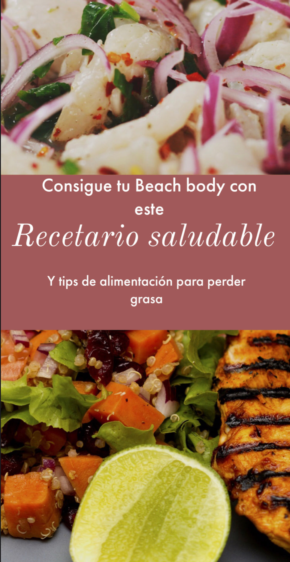 RECETARIO SALUDABLE